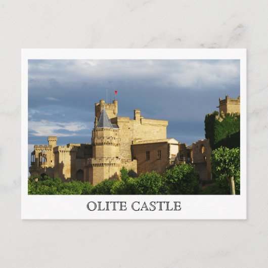 Olite Castle Briefkaart (Voorkant)