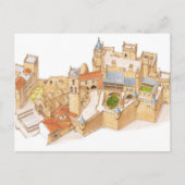 Olite Castle. Navarra Spanje Briefkaart (Voorkant)