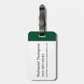 OLIVANDERS™ Makers van fijne toverstokken Bagagelabel (Achterkant verticaal)