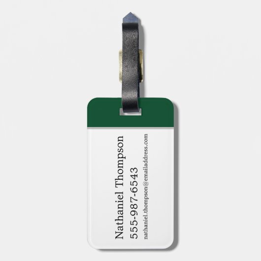 OLIVANDERS™ Makers van fijne toverstokken Bagagelabel (Achterkant verticaal)