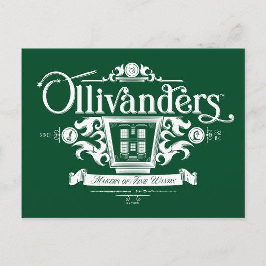OLIVANDERS™ Makers van fijne toverstokken Briefkaart (Voorkant)