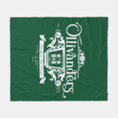 OLIVANDERS™ Makers van fijne toverstokken Fleece Deken (Voorkant (Horizontaal))