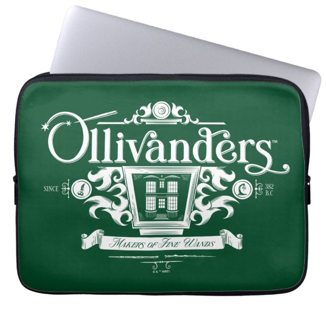 OLIVANDERS™ Makers van fijne toverstokken Laptop Sleeve (Voorkant)