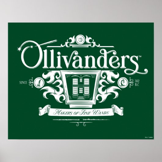 OLIVANDERS™ Makers van fijne toverstokken Poster (Voorkant)