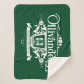 OLIVANDERS™ Makers van fijne toverstokken Sherpa Deken (Voorkant)