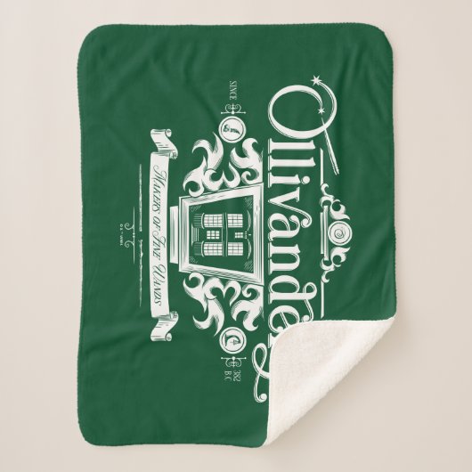 OLIVANDERS™ Makers van fijne toverstokken Sherpa Deken (Voorkant)