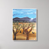 Olivar de Noche Schilderij van Alfred Fox Canvas Afdruk (Voorkant)