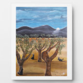 Olivar de Noche Schilderij van Alfred Fox Fotoplaat (Voorkant)