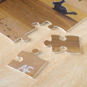 Olivar de Noche Schilderij van Alfred Fox Legpuzzel (Zijkant)