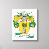 Olivares Family Crest Canvas Afdruk (Voorkant)