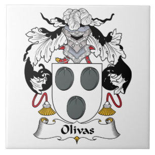 Olivas Family Crest Tegeltje