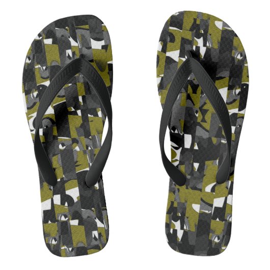 Olive Bar Box Teenslippers (Voetbed)