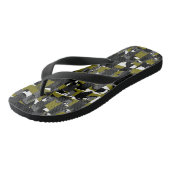 Olive Bar Box Teenslippers (Schuin)