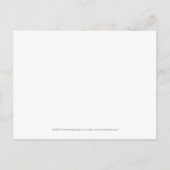 Olive Baroque Damask Save the Date Briefkaart (Achterkant)