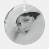 Olive Borden Glas Ornament (Voorkant)