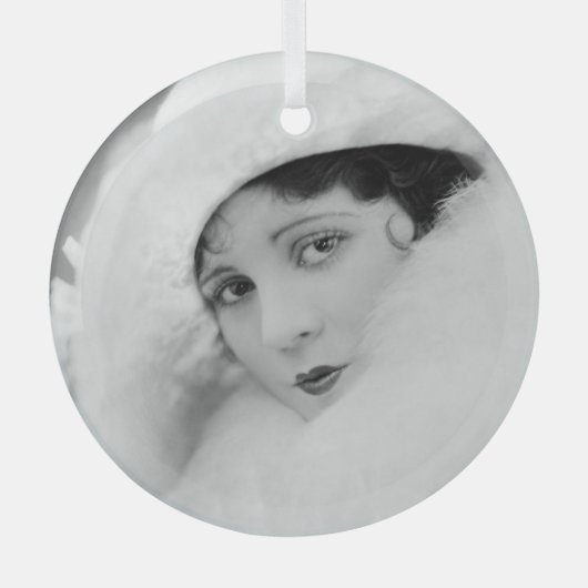 Olive Borden Glas Ornament (Voorkant)