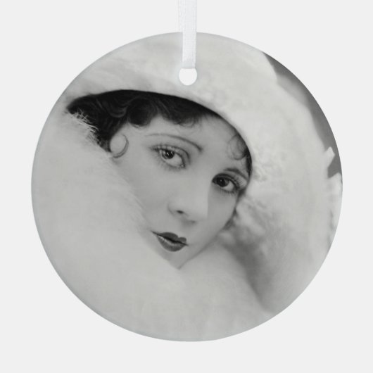 Olive Borden Glas Ornament (Achterkant)