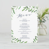 Olive Branch Boho Garden Menu (Staand voorkant)