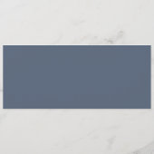 Olive Branch Boho Garden Menu (Achterkant)