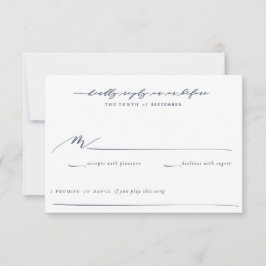 Olive Branch Boho Garden Wedding Reply Kaart