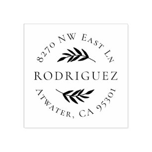 Olive Branch Circle Adres Stempel