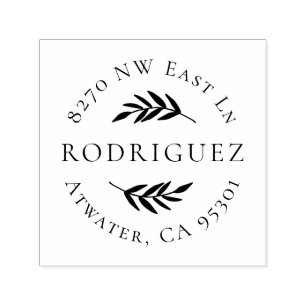 Olive Branch Circle Adres Stempel