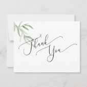 Olive Branch Dank u kaart (Voorkant)