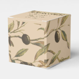 Olive Branch: Een Toscaanse Touch Favor Box Bedankdoosjes