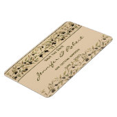 Olive Branch: Een Toscaanse Touch Sla de datum op Magneet (Linkerzijde)