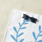 Olive Branch Evil Eye Protection Strandlaken (In situ)