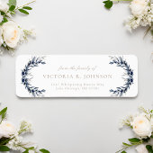 Olive Branch Familie Uitvaart Retouradres Etiket
