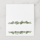Olive Branch Greenery Plaatskaartje (Buitenkant ongevouwen)