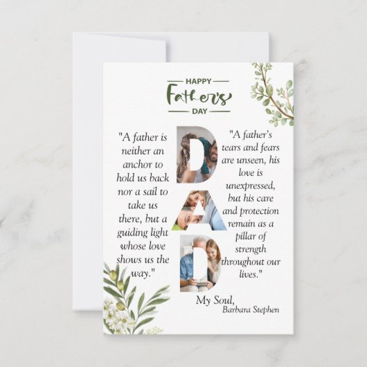 Olive Branch Happy Vaderdag (Voorkant)