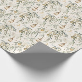 Olive Branch & Lantern Islamic Gift Wrap Roll Cadeaupapier (Hoek)