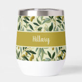 Olive Branch Monogram Name  (Achterkant)