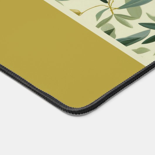 Olive Branch Monogram Name Bureaumat (Hoek)