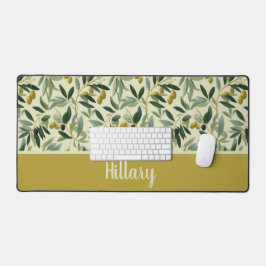 Olive Branch Monogram Name  Bureaumat