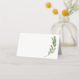 Olive Branch Name Tag Plaatskaartje