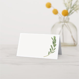 Olive Branch Name Tag Plaatskaartje