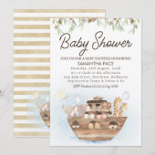 Olive Branch Noah's Ark Boys Baby shower Kaart (Voorkant / Achterkant)