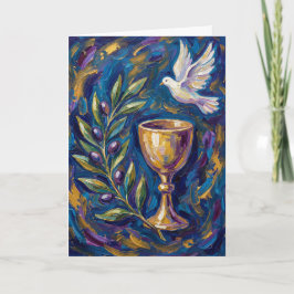 Olive Branch of Peace Easter Card Kaart