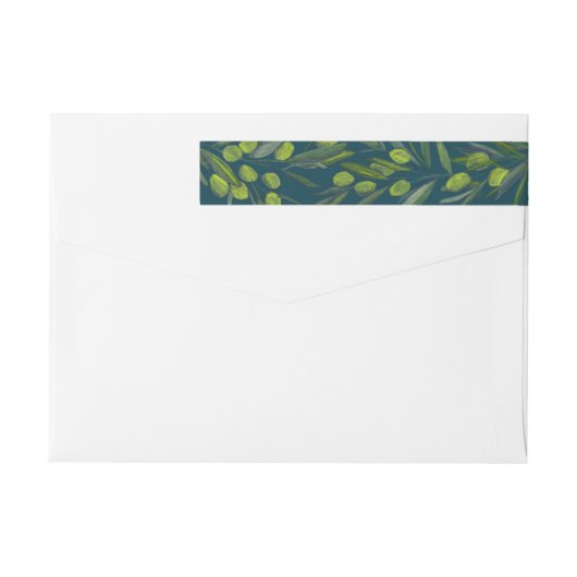 Olive Branch Retouradres Wrap Around Label (Achterkant)