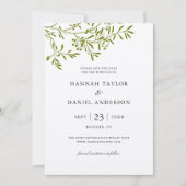 Olive Branch Save the Date kaart (Voorkant)