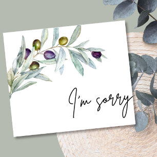 Olive Branch, sorry Kaart