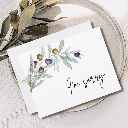 Olive Branch, sorry Kaart