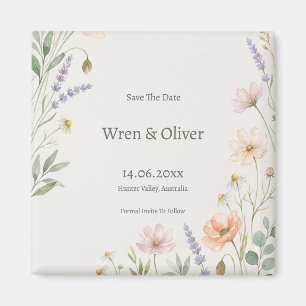 Olive Branch Trouwkaart Magneet