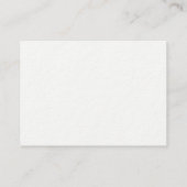 Olive Branch Vineyard Wedding Accommodation Card Informatiekaartje (Achterkant)