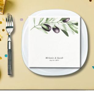 Olive Branch Wedding Servet