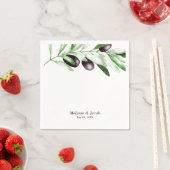 Olive Branch Wedding Servet (Insitu)