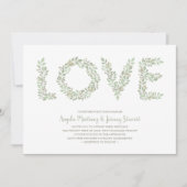 Olive Branches LOVE Collectie Groen Kaart (Voorkant)